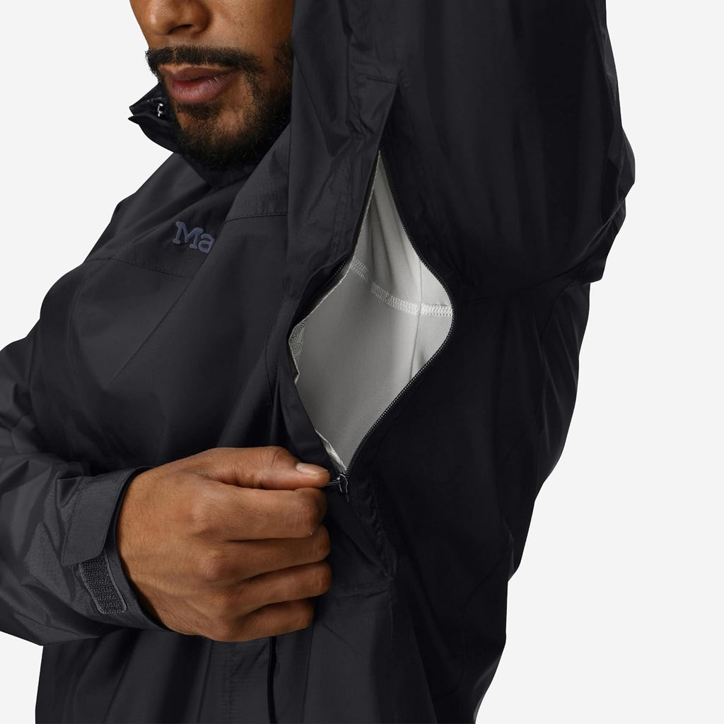 MARMOT Men's Precip Eco Waterproof Rain Jacket - 100% Recycled, Breathable, Lightweight, Packable Raincoat